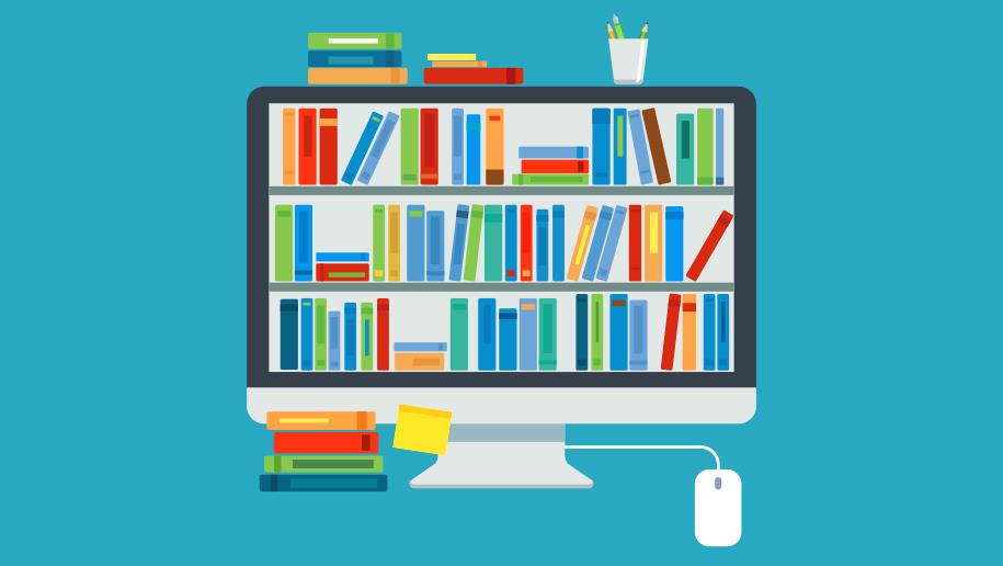 Illustration of e-learning and the How-To Library