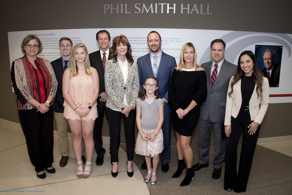 Phil Smith Center dedication group photo