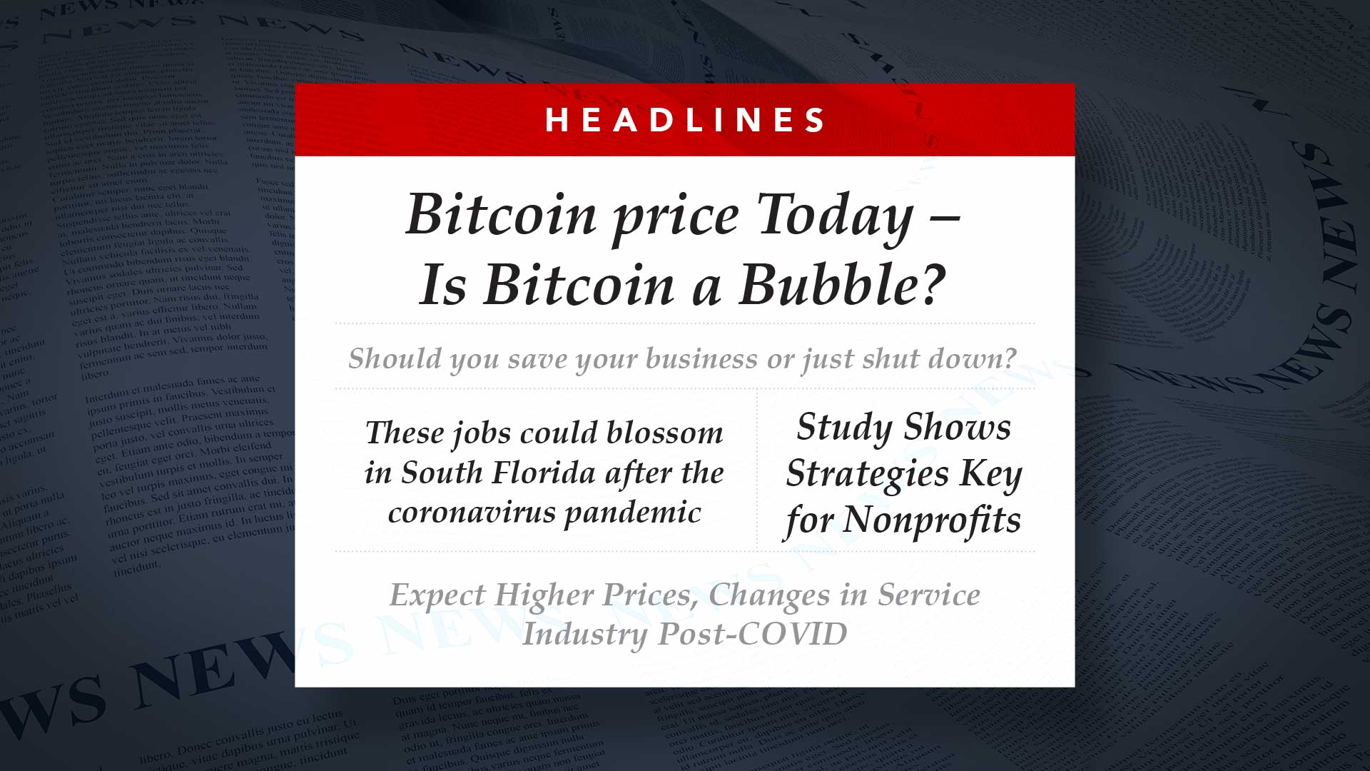 Headlines from Phil Smith Fellows