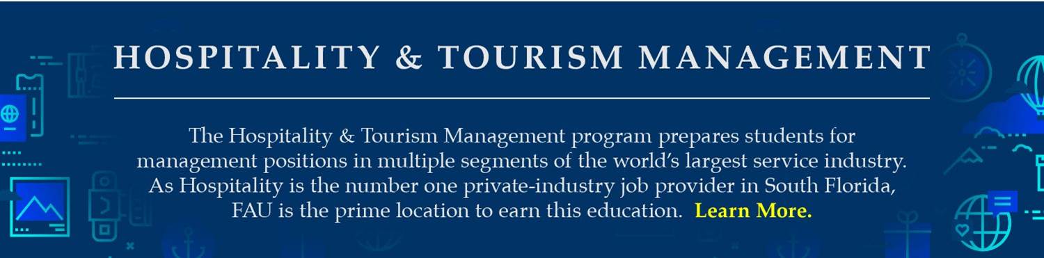 Hospitality and Tourism Management mission statement leading to the Hospitality and Tourism Management page