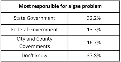 Most responsible for algae problem