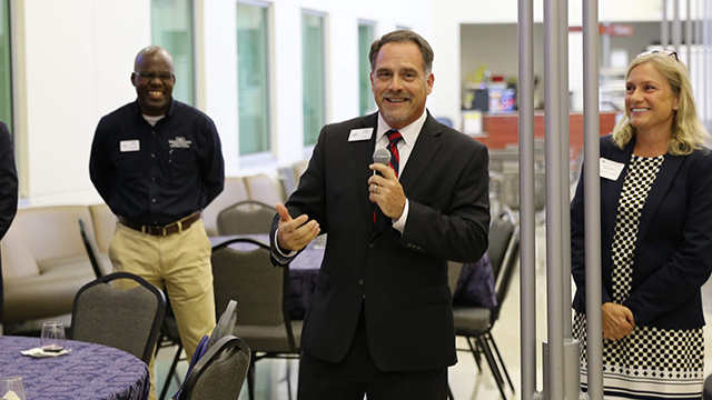 Executive PhD Business Reception Dean Gropper