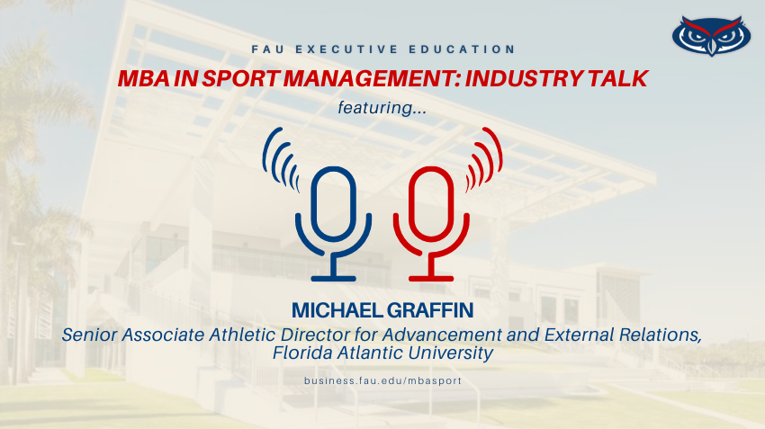 Michael Graffin MBA in Sport Management Industry Talk Thumbnail Cover