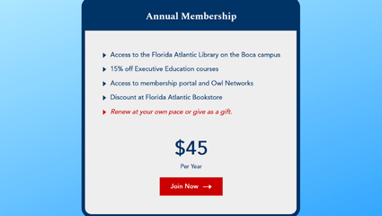 University Alumni Association membership benefits