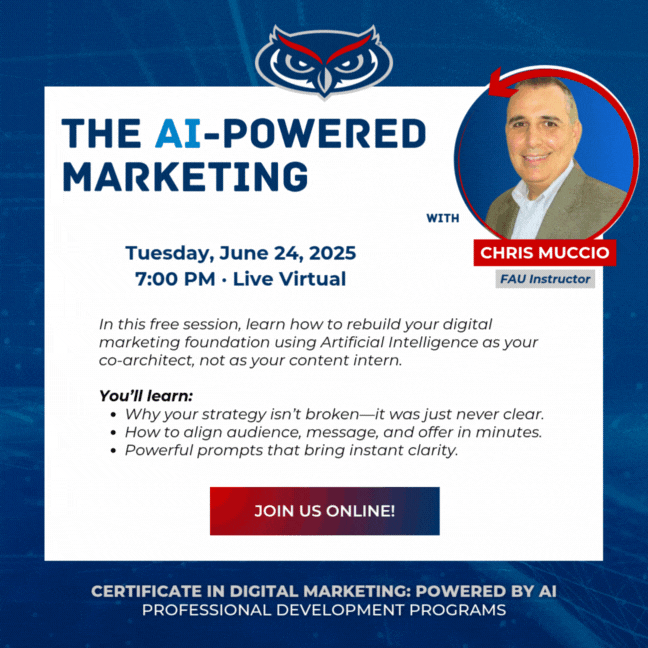 Free Digital Marketing Webinar