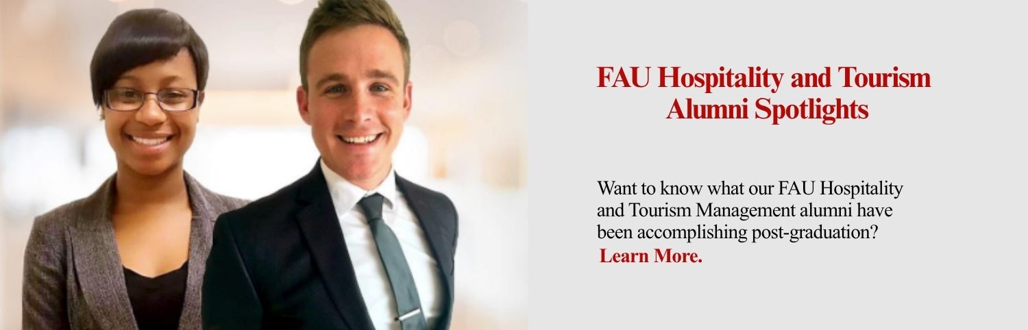 FAU Hospitality and Tourism Alumni Spotlights