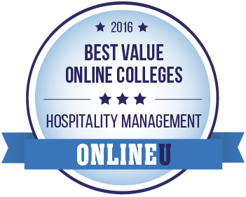 FAU's Hospitality & Tourism Management Program Best Value Badge