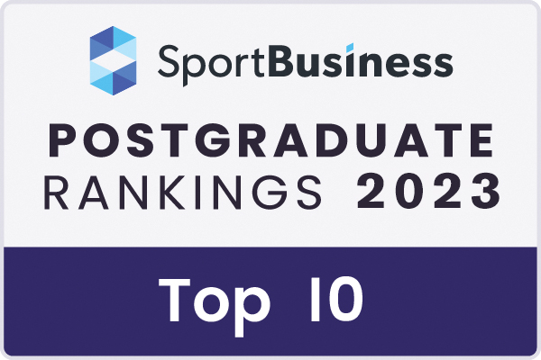 Logo for Top-10 in the world for MBA in Sport Management Program according to SportBusiness