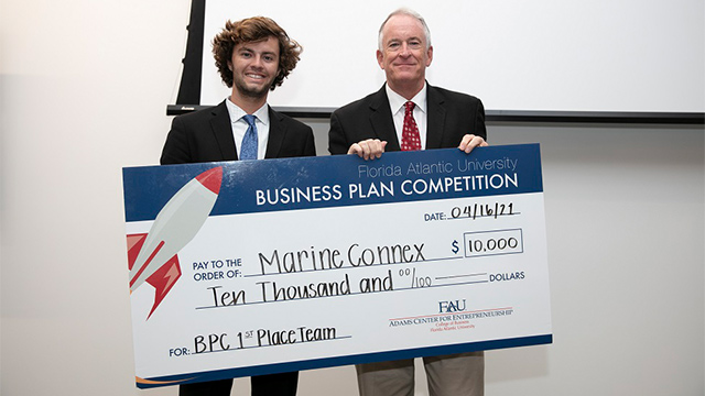 Boating App Wins Business Plan Competition