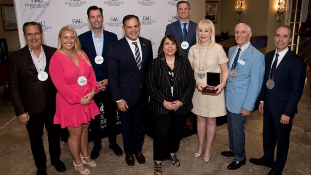 FAU's Chair Medal Ceremony: Recipients