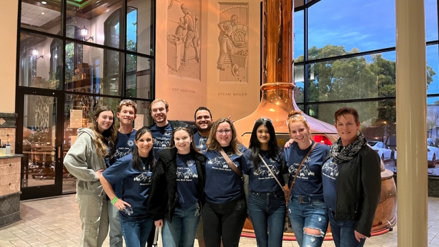 FAU AMA students visit Chico State