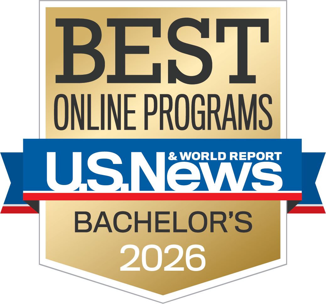 Logo for U.S. News & World Report Best Online Bachelor's Program
